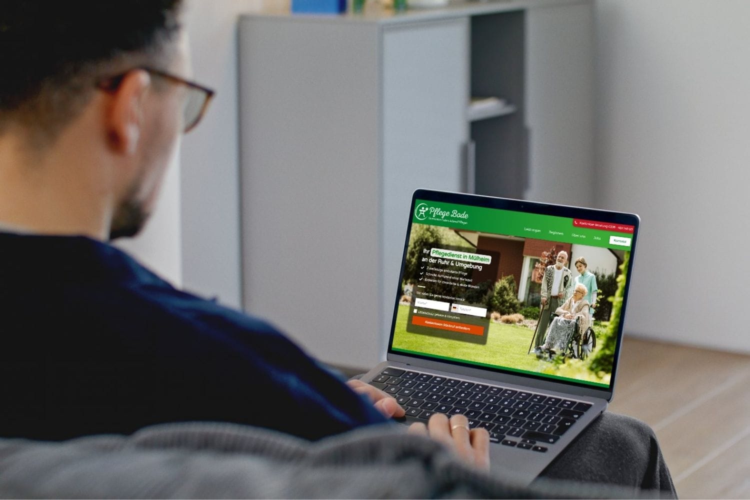 Webdesign für Pflegedienste