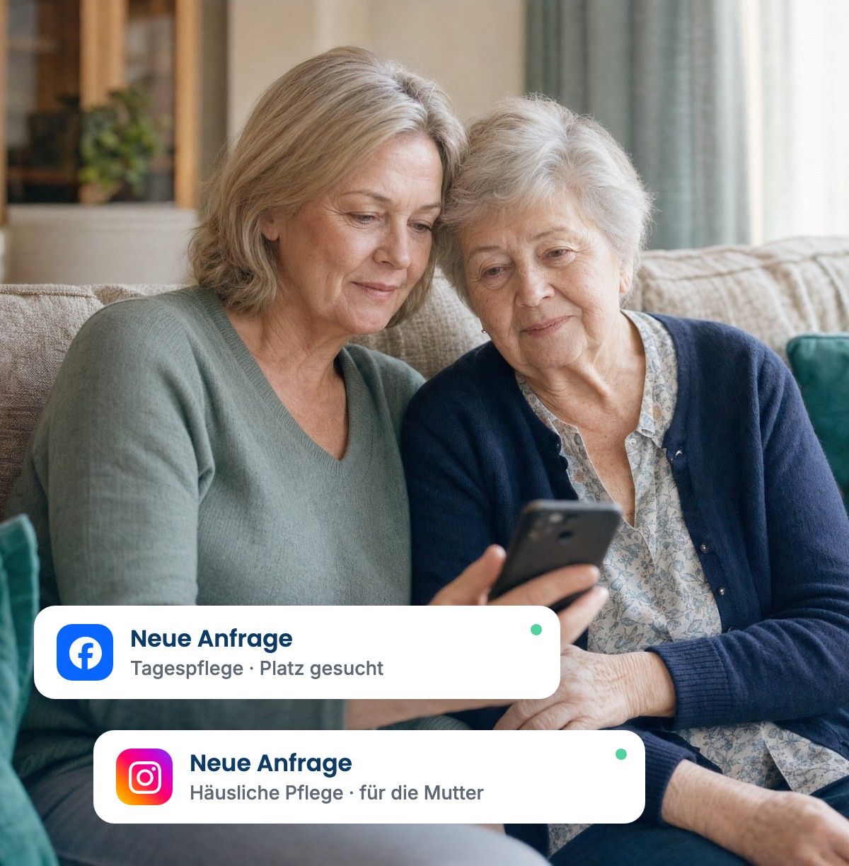 05 kunden social mit anfragen - Pleeg Startseite - Pleeg